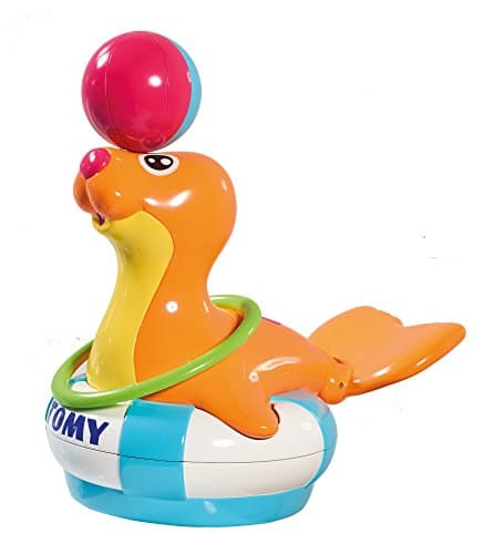 Image of TOMY Toomies Sandy the Sea Lion - Motorised Bath Toy - Suitable From 1 year