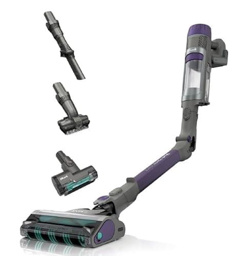 Image of Shark PowerDetect Cordless Vacuum Cleaner, DuoClean Detect, Reverse Clean, Anti Hair Wrap Plus, Lightweight, 70 Min Runtime, Pet, Crevice & Multi-Surface Tools, Flexible, Handheld Mode, Grey IP1251UKT
