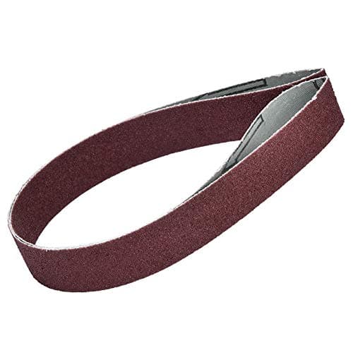 Image of Cryfokt Aluminum Oxide 760x25mm Sanding Belt 30x1 Inch Abrasive Band 80 Grit for Metal Hardware and Furniture Grinding Tool (80 Mesh)