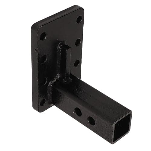 Image of 2 Inch Tow Hitch Receiver, Adjustable Pintle Mount 4410lbs High Strength Alloy Steel 3 Position 6.5 Inches Drop Hitch Receiver for Trailer Tractor
