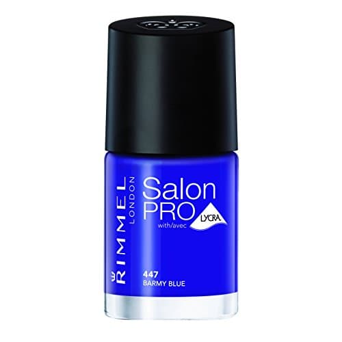Image of Rimmel Salon Pro Nail Polish Barmy Blue