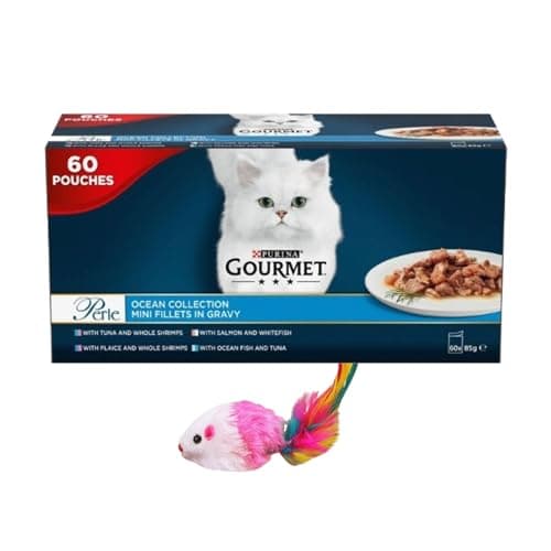 Image of Gourmet Perle Ocean Collection Mini Fillets in Gravy 60 x 85g (5100g)