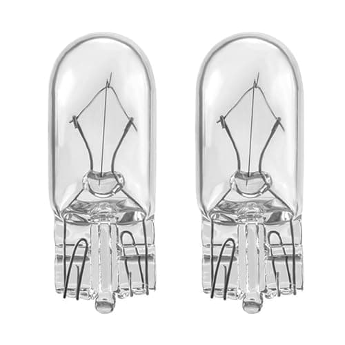 Image of 2 Pack 955 W16W LED Bulb 12V 16W, W16W Car Bulb Capless W2.1x9.5D Base Replacement Lamps High Level Brake Light Reverse Tail Indicator Fog Lamp Standard Road Legal Automotive Reliable Vehicle Lighting