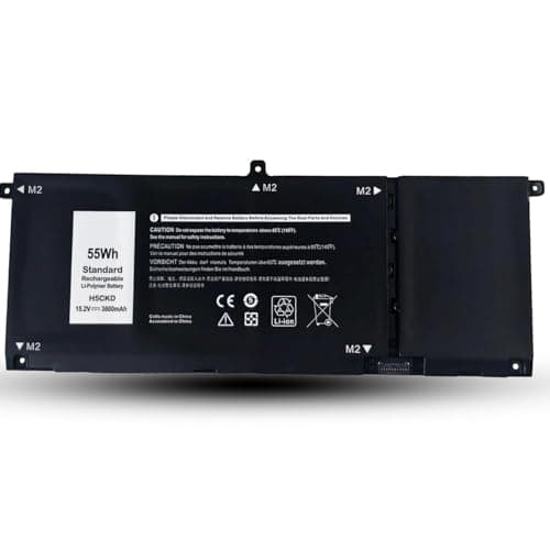 Image of H5CKD 55Wh Battery 4 Cells Replace For Dell Vostro 5300 5401 5402 5501 5502 | Latitude 3410 3510 | Inspiron 5300 5301 5401 5402 7300 2-in-1 Silver only