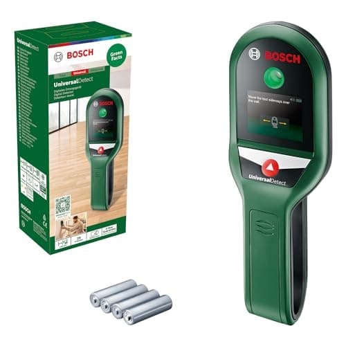 Image of Bosch Detector UniversalDetect (Step-by-Step Display Guide for Easy handling, Stud and Cable Detector, in Cardboard Box)