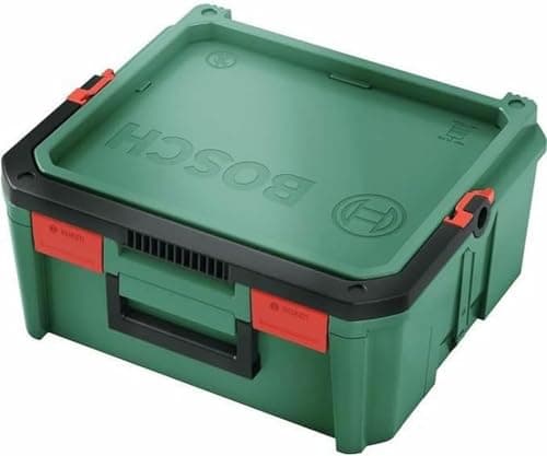 Image of Bosch Home and Garden Tool Box SystemBox (for Power Tools, Size M, Compatible with Accessory Box Small and Medium in Sleeve), Green