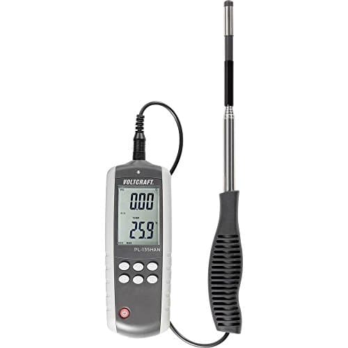 Image of VOLTCRAFT PL-135HAN Anemometer 0.1 to 25m/s