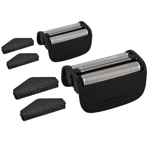 Image of Replacement Head and Cutter Assembly Compatible with Remington PF7400, PF7500, and PF7600 Foil Shavers,BLACK (2 Pack)