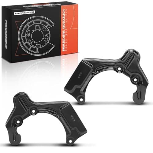 Image of Frankberg 2x Brake Dust Shield Brake Disc Cover Front Axle Compatible with Polo 6N2 1.0L-1.9L 1999-2001 L.u.p.o 60 6X1 1.0L-1.7L 1998-2005 Arosa 6H 1.0L-1.7L 1997-2004 Replace# 6N0615312A