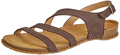 Image of El Naturalista N5811 Panglao Womens Sandals Brown 39 EU, 5 UK