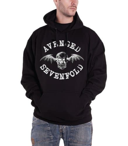 Image of Avenged Sevenfold Men's Logo Hoodie - Black XL