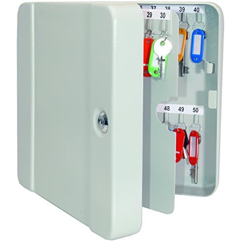 Image of Helix Key Safe Cabinet (50 Key Capacity) grey powder
