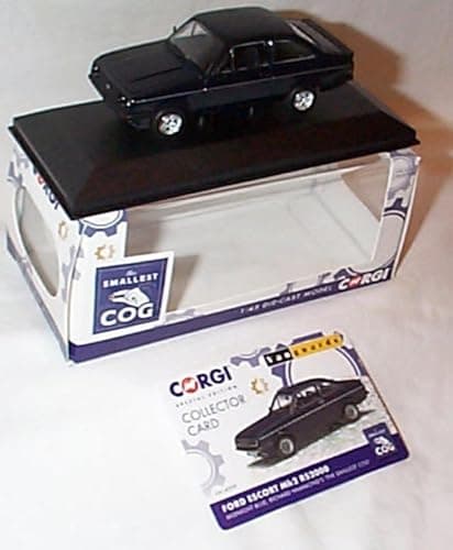 Image of Corgi Vanguards F0RD ESC0RT MK2 RS2000 The Smallest Cog Vehicle 1:43 scale diecast model