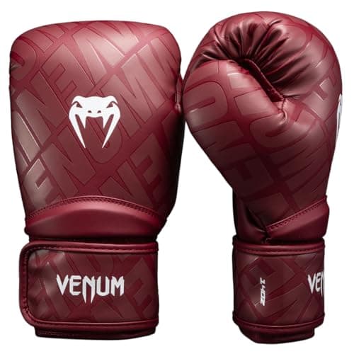 Image of Venum Contender 1.5 XT 3D Boxing Gloves - Dark Red - 10-Ounce
