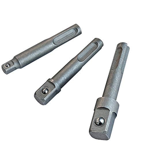 Image of Faithfull SDSOCSDS Square SDS Drive Adaptor Set (3-Piece)