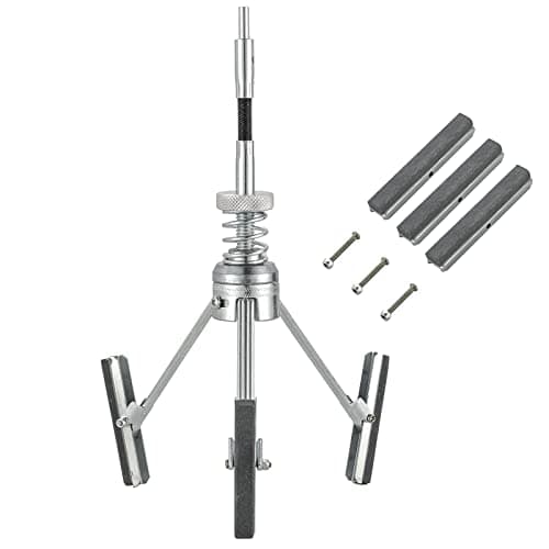Image of DASBET Engine Brake Cylinder Hone | Engine Cylinder Hone Tool for Grinding Holes Adjustable Deglazer 2" to 6-1/2" (5.08 cm to 16.51 cm) Diameter with Extra 3-Piece 3'' Long Stones 220 Grit (3")