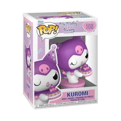 Image of Funko Pop! Sanrio: Hello Kitty S8- Kuromi Present - Collectable Vinyl Figure - Gift Idea - Official Merchandise - Toys for Kids & Adults - Anime Fans - Model Figure for Collectors and Display