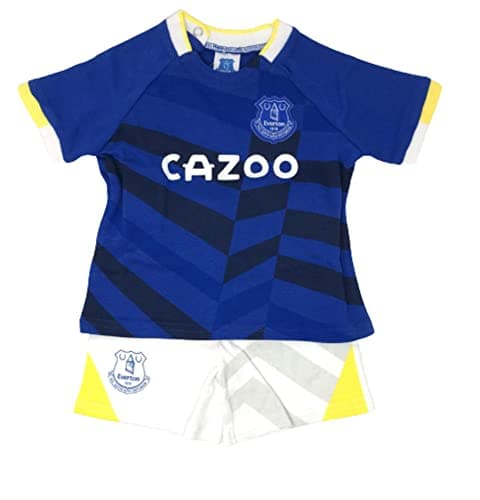 Image of EFC Everton FC Baby/Toddler T-Shirt & Shorts Set (12-18 Months) Blue, White