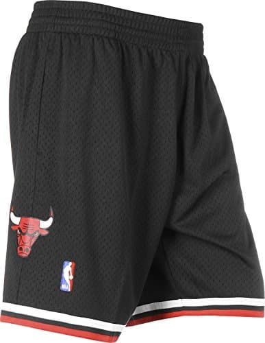 Image of Mitchell & Ness Chicago Bulls 1997-1998 Swingman NBA Shorts BLACK, XL