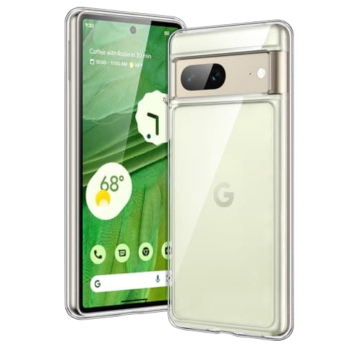 Image of JETech Case for Google Pixel 7, Shockproof Phone Bumper Cover, Anti-Scratch Clear Back (HD Clear)