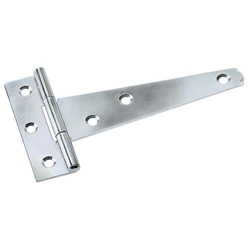 Image of Merriway BH02022 Tee Hinge, Bright Zinc Plated 300 mm (12 inch) , Pack of 2 Piece