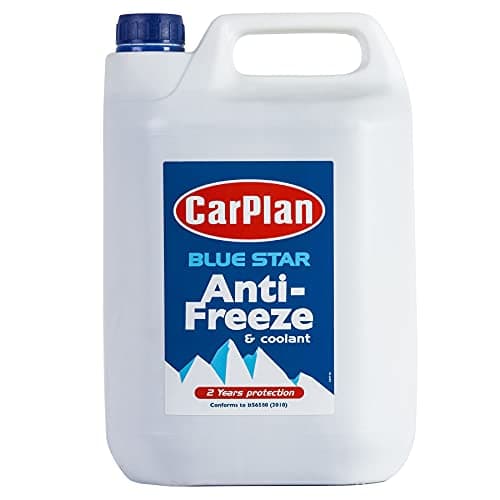 Image of CarPlan BSA005 Blue Star Antifreeze & Coolant 5 Litre x 4