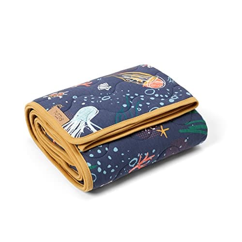 Image of Tutti Bambini Cot/Cot Bed Coverlet | 120x100cm, Thermometer Included, Bamboo Cotton TOG | Our Planet