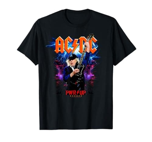 Image of AC/DC Angus PWR UP Tour Europe T-Shirt