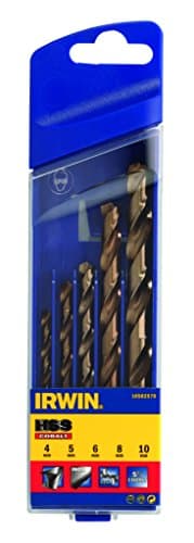 Image of IRWIN 10502570 HSS Pro Cobalt Drill Bit Set (Pack of 5)