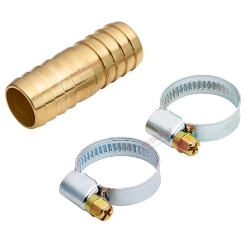 Image of Schläfer 672011 | Brass Connector For Washing Machine Drain Hoses Drain Hose Connector Hose Connector Brass Cast for 3/4" Hose