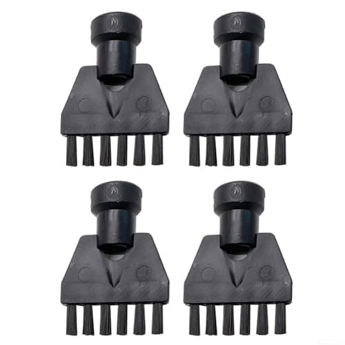 Image of Steam Cleaner Brush Set 4-Pack for Karcher For SC Series Models Supporting Routine Cleaning Tasks in Residential Settings (1)