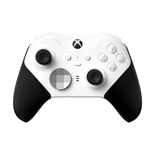 Image of Xbox Elite Bluetooth Wireless Controller Series 2 - Core Edition (White) For PC, Series X|S, One, Windows 10, Mobile
