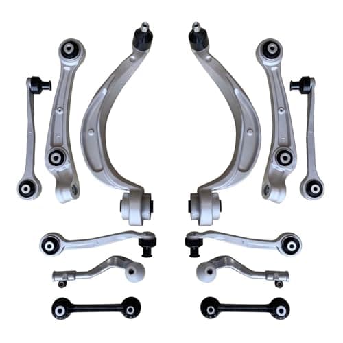 Image of Control Arms Suspension Kit Compatible With Audi A4 B8 A5 Q5,2007-2010,12pcs kit, With 14.5mm cone