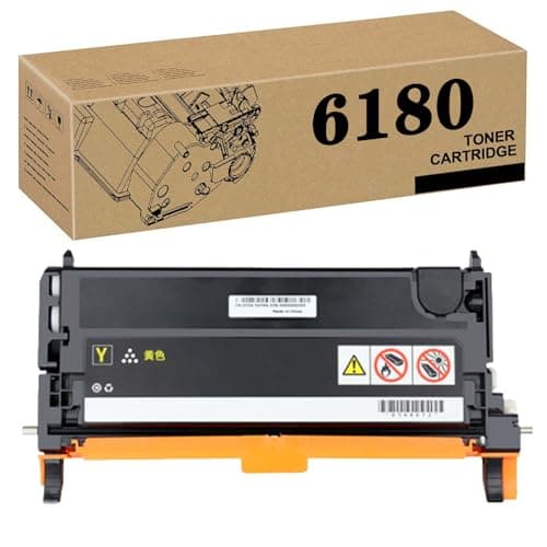 Image of 113R00726 113R00725 113R00724 113R00723 High Capacity Toner Cartridge Compatible For Xerox 6180 6180DN 6180MFP 6180MFP/D 6180MFP/N 6180N Printers Yellow*1