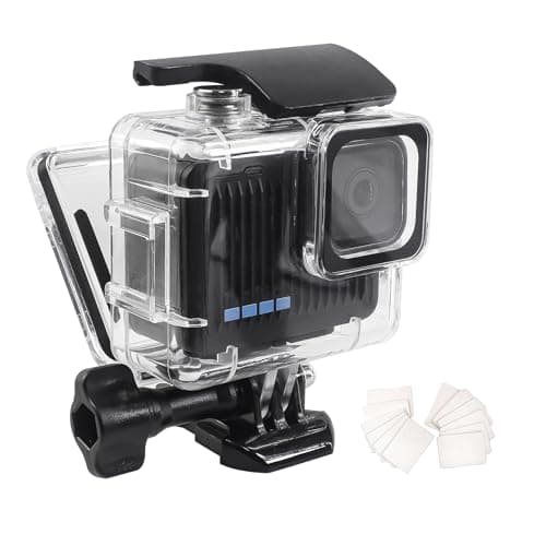 Image of FitStill 45M/148FT Waterproof Case for Go Pro Hero 4K (2024), Protective Underwater Dive Housing Shell with Bracket Accessories
