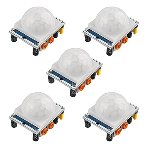 Image of Jopto 5PCS HC-SR501 Human Body Pyroelectric Infrared PIR Motion Detection Sensor Detector Module PIR IR Module Pyroelectric Infrared Motion Sensor Module Detector