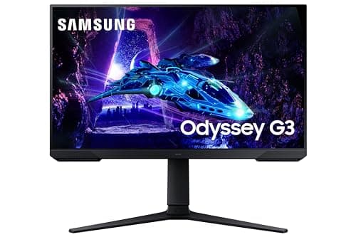 Image of Samsung Odyssey G3 LS24DG302EUXXU 24" 180Hz 1ms FullHD Gaming Monitor - 1920x1080, HDR10, HDMI, Displayport, Freesync, Height Adjust
