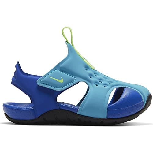 Image of Nike Sunray Protect 2 Sandal, Oracle Aqua/Ghost Green-Hyper, 7 UK