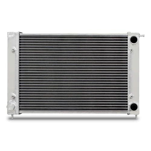 Image of Gravity Performance 40mm Aluminium Radiator Compatible With VW Golf MK2 1.8 16V GTI 83-92 Performance Cooling High Flow Car Engine Rad Replacement