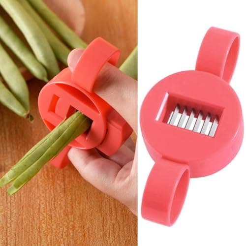 Image of Brilliant Handy Little Bean Slicer Bean Cutter Sharp Slicing Runner Beans,Fast Bean Cutting Easy to Clean Kitchen Slicer Tool Gadget for Vegetable