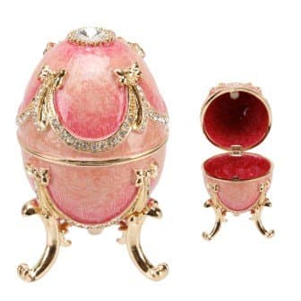 Image of Treasured Trinkets by Juliana - Large Egg Pink