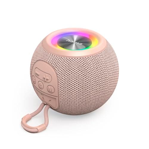 Image of Hama Buddy 3.0 Inch Portable Bluetooth Speaker 5.3 Inch Wireless Speaker IPX7 Waterproof Speaker Rechargeable Battery Life 12 Hours Dust and Shock Resistant 6 W Power USB-C Charging Cable Included