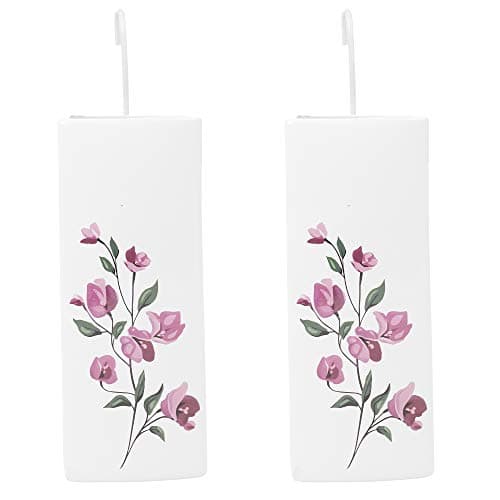 Image of Ceramic Dry Air Water Control Moisture Hanging Radiator Humidifier Flower Design (2, Purple)