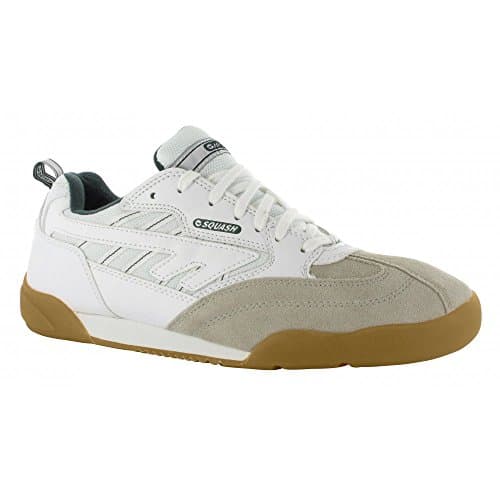 Image of Hitec Squash Classic Men's Court Trainer UK 8 White