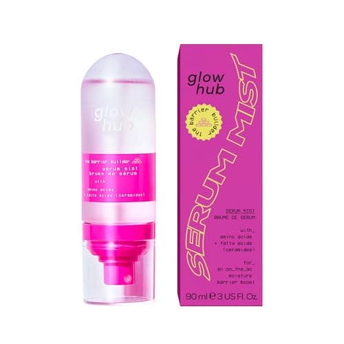 Image of Glow Hub Barrier Builder Ceramide Serum Mist with Amino and Fatty Acids for All Skin Types 90ml
