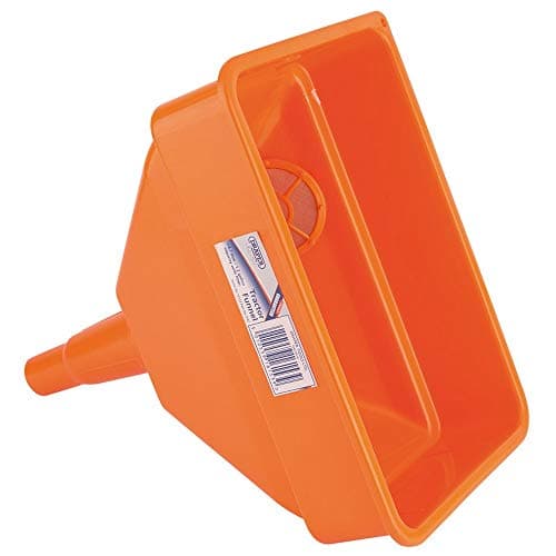 Image of Draper 16153 Heavy Duty Tractor Funnel , Orange