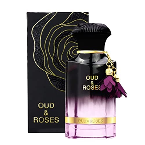 Image of Oud and roses eau de parfum, 60ml | For men and women | Turkish Rose | Oud | Lavender | Sandalwood | Amber | Musk | HIGH OIL CONCENTRATION