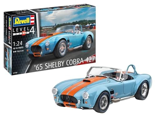 Image of Revell 07708 '65 Shelby Cobra 427 1:24 Scale Unbuilt/Unpainted Plastic Model Kit