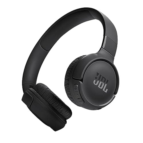 Image of JBL Tune 520BT Bluetooth Headphones Wireless Over-Ear - JBL Pure Bass Sound, 57 Hour Battery, Quick Charge, Multipoint, Easily Foldable, Headset with Mic for Mobile Phone PC TV - Black