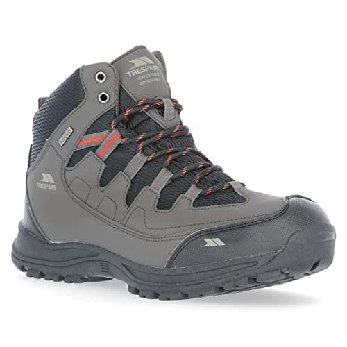 Image of Trespass Finley Mens Waterproof Boots Breathable Walking Hiking Shoes